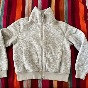 Everlane Refleece bomber jkt (gently used)